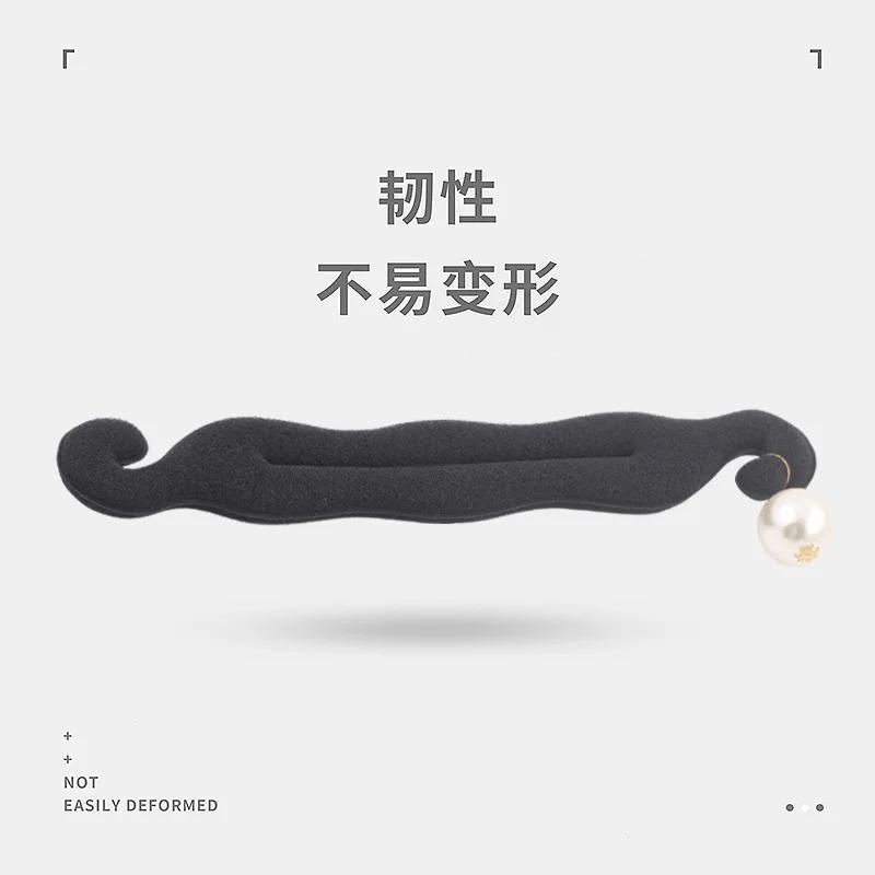 1Pcs Women Magic Foam Sponge Hairdisk Hair Device Donut Quick Messy Bun Updo Hairs Clip Hair Braiding Tools Hair Fashion Braide