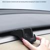 Silicone Car Phone Holder Black Hands-Free GPS Organizer Secure Grip No Trace Installation Dashboard Rack for Model 3/Y Car Use