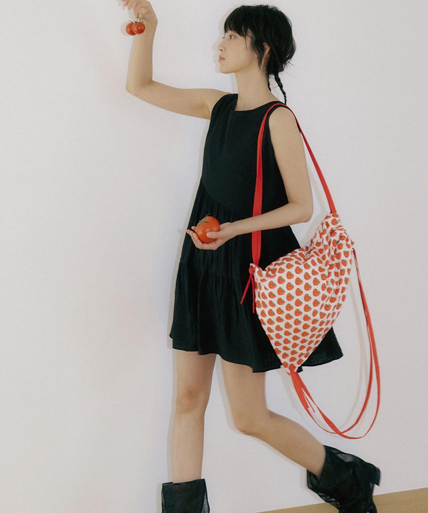 Reorg Woi Tomato String Gym Sack Red
