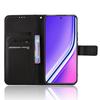 For Realme P3 Pro 5G Leather Wallet Case with Strap Diamond Texture Phone Cover