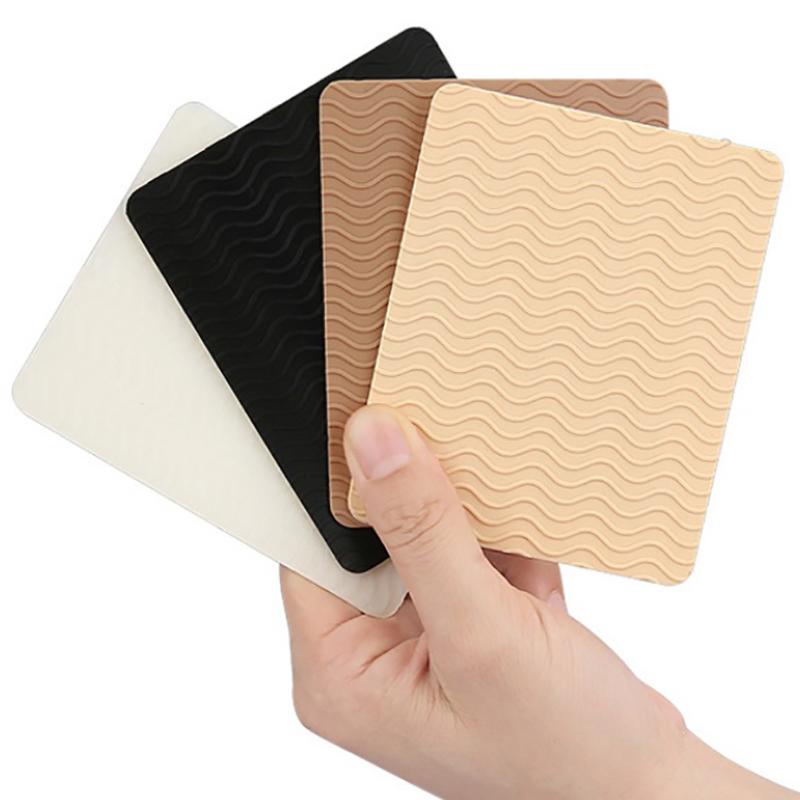 Almohadillas de Suela de Goma de Silicona Antideslizantes Resistentes al Desgaste Pegatinas para Alfombrilla de Zapatos Protector de Suela Autoadhesivo Pegatina para Metatarso de Tacones Altos