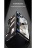 Samsung Z Fold6 Genomskinligt Fodral med Kreativt Stöd, Magnetiskt Gångjärn, Full Täckning, Galvaniserad Yta och Stötsäker Design.
