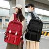 Winter Student Backpack Korean Version Trendy Personalized Couple Backpack Large Capacity Outdoor Leisure Travel Computer Bag
