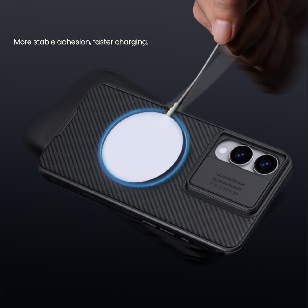 Nillkin For Samsung Galaxy S25 Edge Phone Case CamShield Pro Magnetic Case Camera Protection Slide Cover