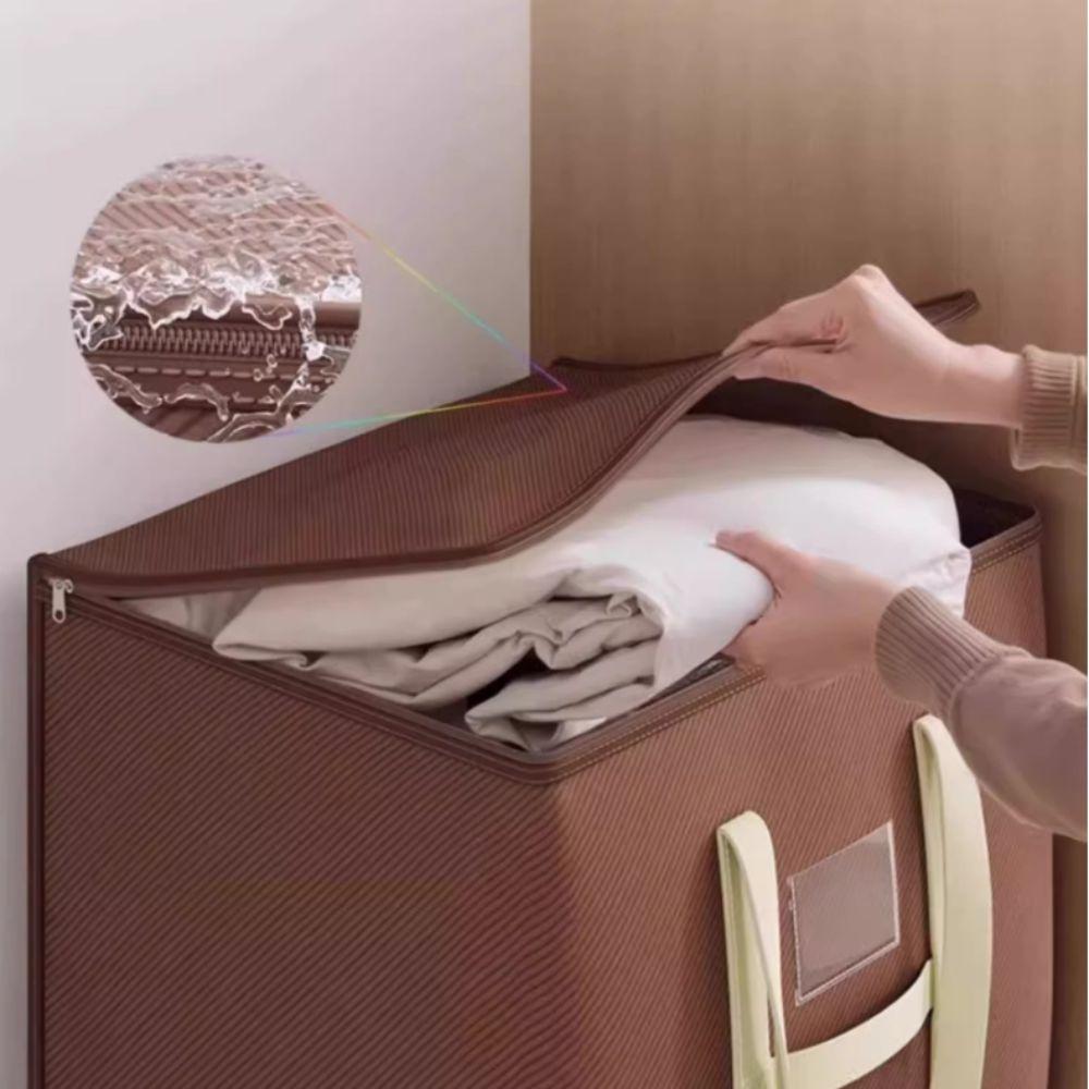 Large Capacity Moving Packing Bag with Zipper Waterproof Quilt Storage Bag Multipurpose Clothes Organizer Packing Supplies
