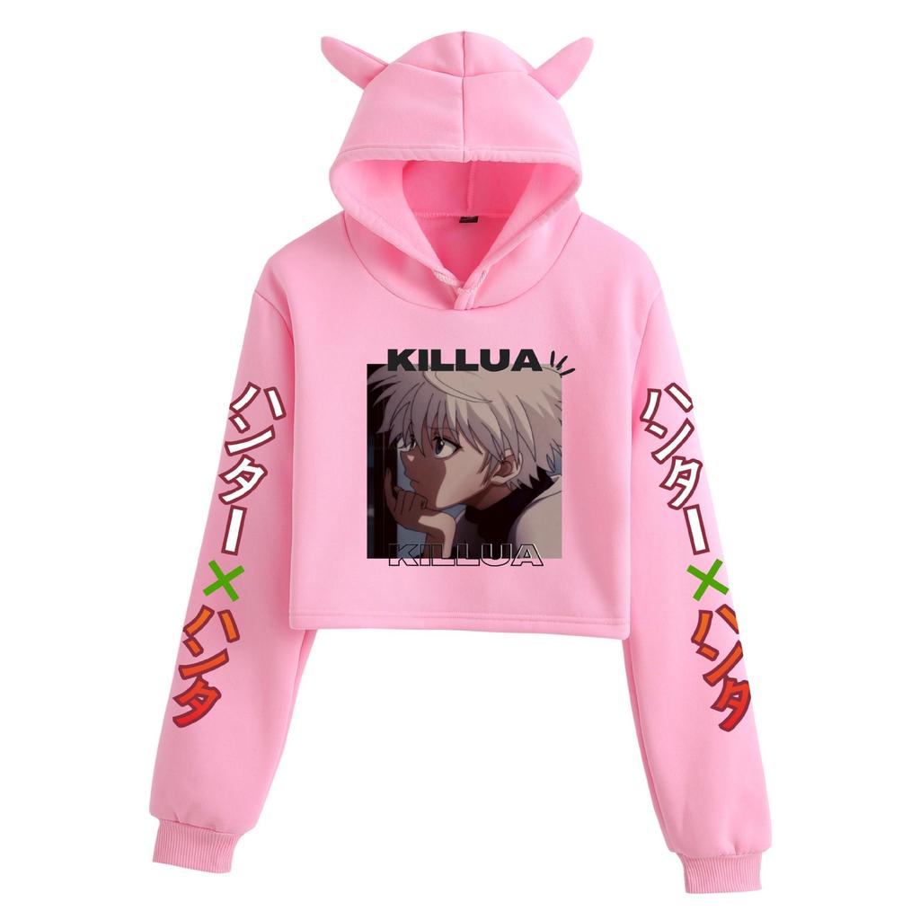 Hot Selling HUNTER x HUNTER Casual Cat Ear Women's Hoodie