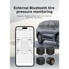 New Bluetooth External TPMS Tire Pressure BT Sensor Mobile APP Real-time Monitoring Universal for Motorcycle Car & 6-Wheel Truck