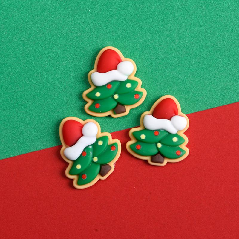 Diy Christmas Cartoon Ornament Waterproof Resin Crafts Accessories Children Gifts For Christmas