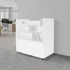 Mobile Roll File Storage Rack, Roll Files Storage Cabinet W/ Wheels, 21 Slots Roll Files Storage Organizer with Wheels