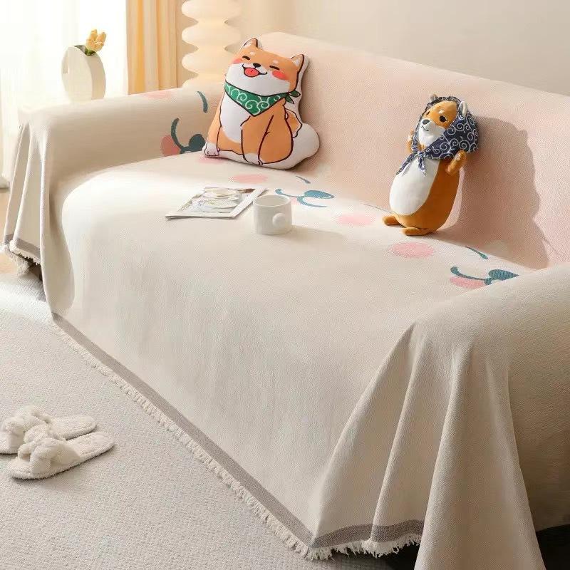 

2025 новый простой ветрозащитный шенилл премиум полный чехол для дивана новое все включено двусторонний пылезащитный чехол подушка сиденья дивана 180*130cm