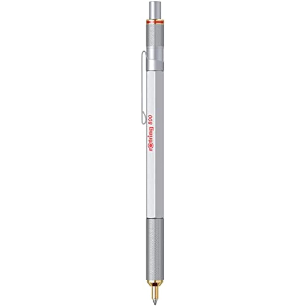 RotRing Rotling Ballpoint Pen, Oil Based, 800 Silver, 2032580, Regular Imported