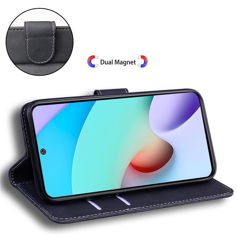 Leather Flip Phone Case for Xiaomi Redmi Note 12 5G (Global)/(India)/(China)/Poco X5 5G,Tiger Pattern Imprinted Stand Wallet Cover