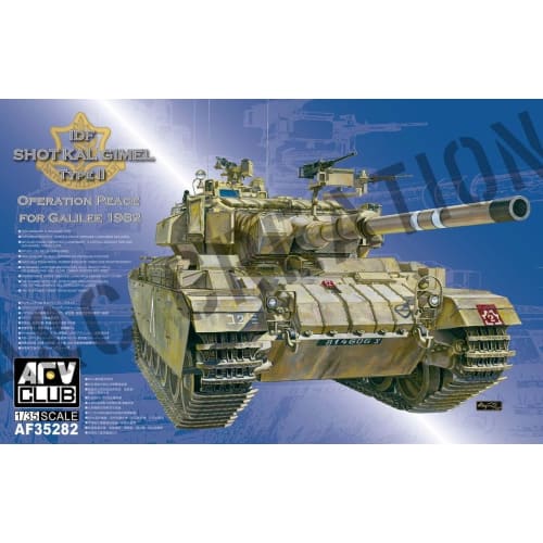 AFV Club 1/35 Scale Israeli Shot Kal Gimel Operation Galilee Plastic Model Kit FV35282