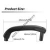 X7JF Intside Interior Door Handle Part Number D2BB-A23943 for Fiesta 2011-2020