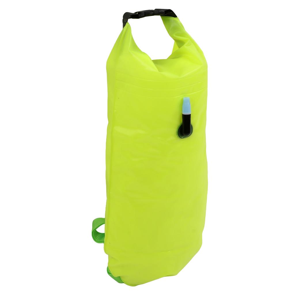 Swimming Buoy Open Water Swim Bubble Safety Float Bag High Visibility for Outdoor Water Sports