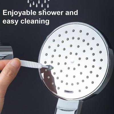 10/20/30/40/50Pcs Shower Head Cleaning Brush with Nylon Bristles Anti-Clogging Showerhead Cleaner Picks Multifunctional Gap Hole Cleaning Tools