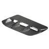 Engine Hood Bonnet Air Outlet Vent Cover Trim Carbon Fiber Replacement for Dodge Challenger SXT 2015‑2022
