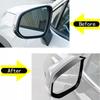 For Toyota Tundra Sequoia -2025 2x Car Rearview Side Mirror Rain Eyebrow Shield Cover Frame Sticker Protector Exterior Decor