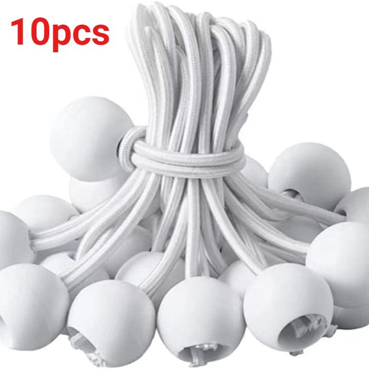 10PCS Elastic Tent Fixed Rope Elastic Band Canvas Awning Fixed Rope Survival Outdoor Camping Accessories
