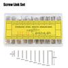 200pcs Watch Band Rivet Pin & Screw Link Set - Professional Bracelet Connector Pins with Spring Bars for Watchmaker Repair 1.3mm