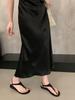 Flat-bottomed vacation wind pinch sandals fairy shoes black versatile beach shoes