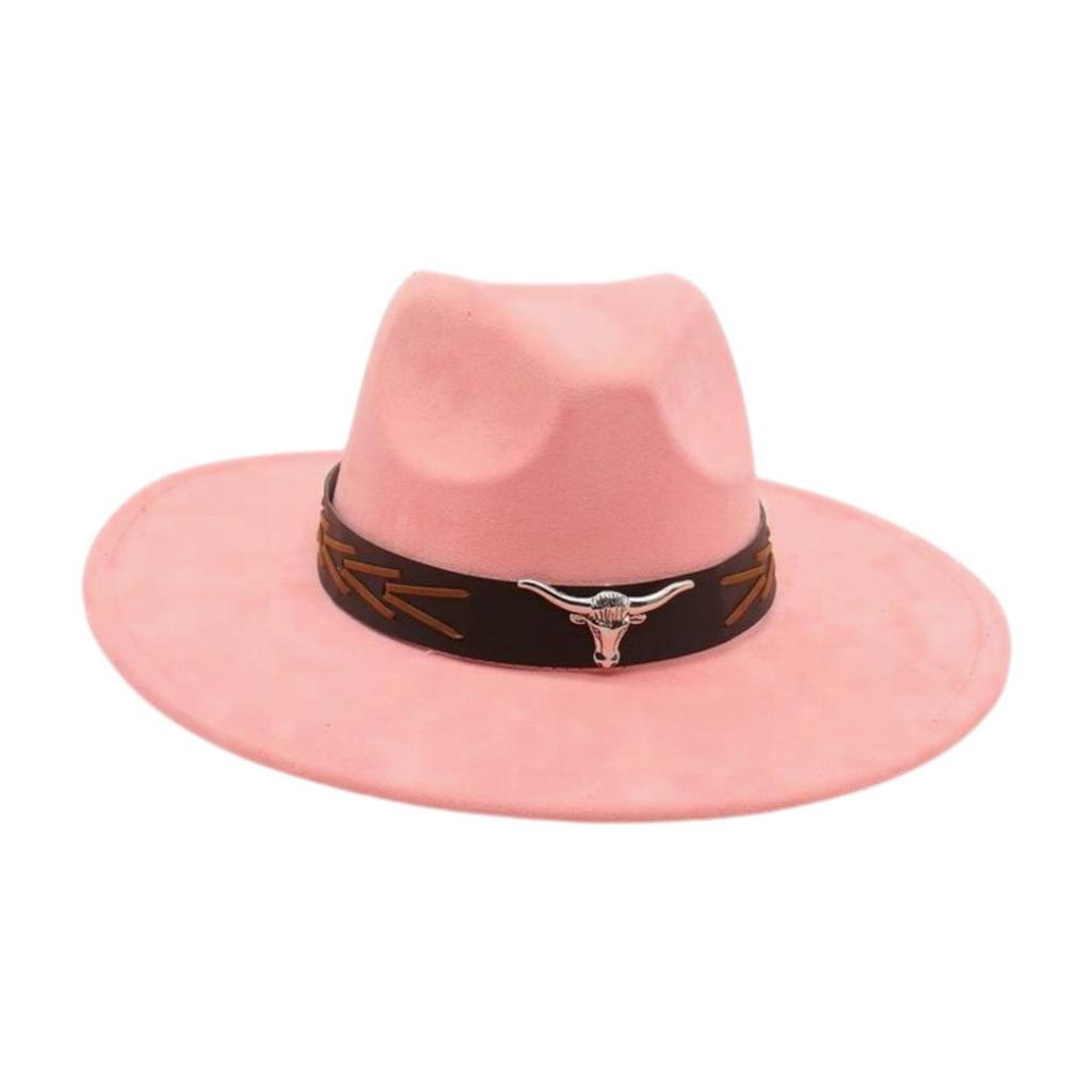 Grassland Ethnic Style Dance Sunscreen Travel Shooting Big Eaves Hat Men'S And Women'S High-End Flat-Brimmed Top Hat