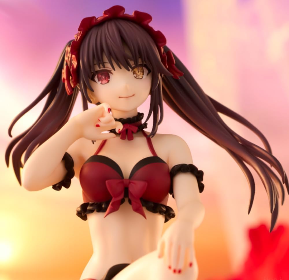 Date A Live V Noodle Stopper Figure Tokisaki Kurumi Swimsuit Ver. Figure 1 Type Official