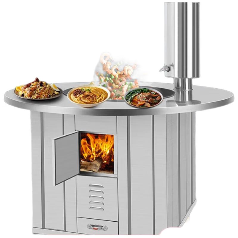 Портативная дровяная печь JRS из нержавеющей стали