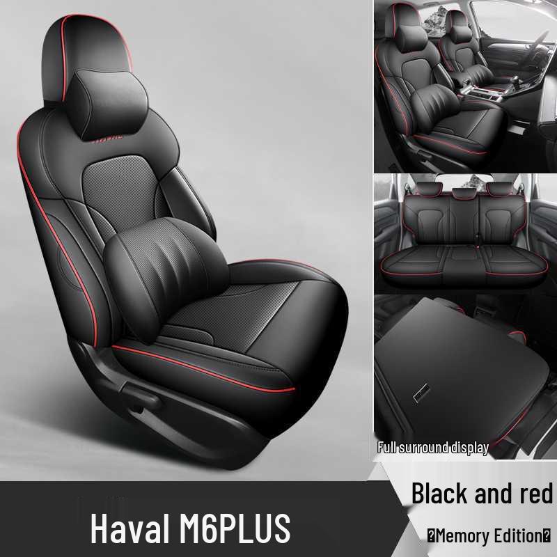 Haval M6 PLUS Smart Leather Seat Covers, Full Coverage, All-Season Cushions.