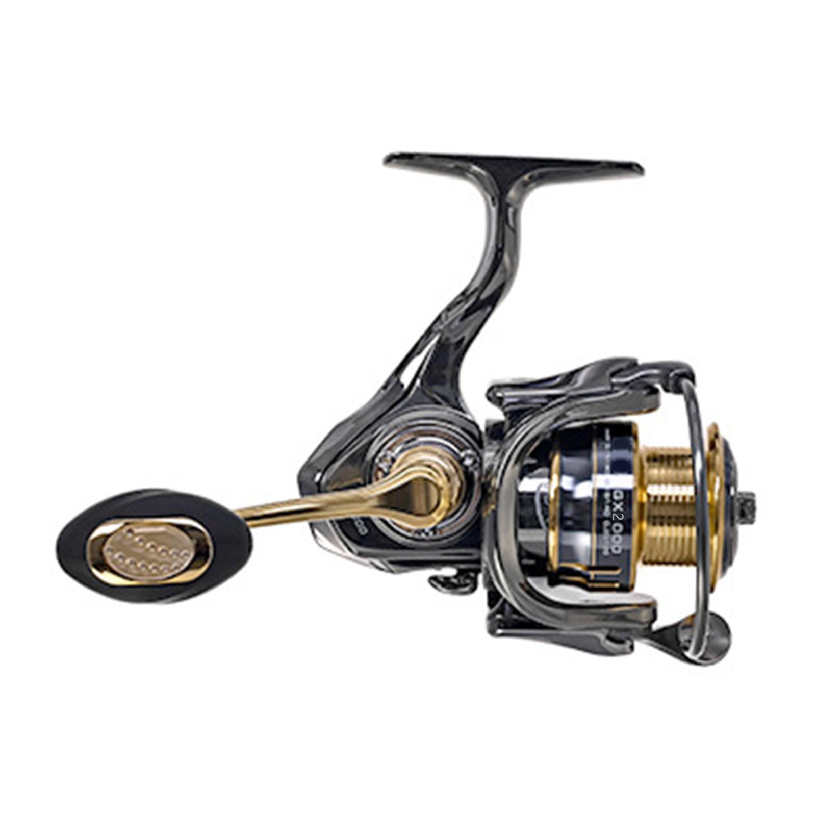13+1 Stainless Fishing Reel Aluminum Spool and Metal Foldable Handle Spinnings Reel 5.1:1 Gear Ratio Fishing Reel