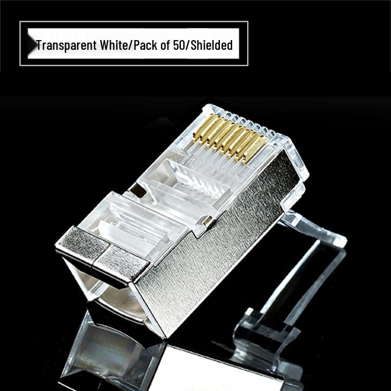 Cat 6A/5E Geschirmter RJ45 Gigabit-Netzwerkkabel-Stecker für Breitband und Telefon