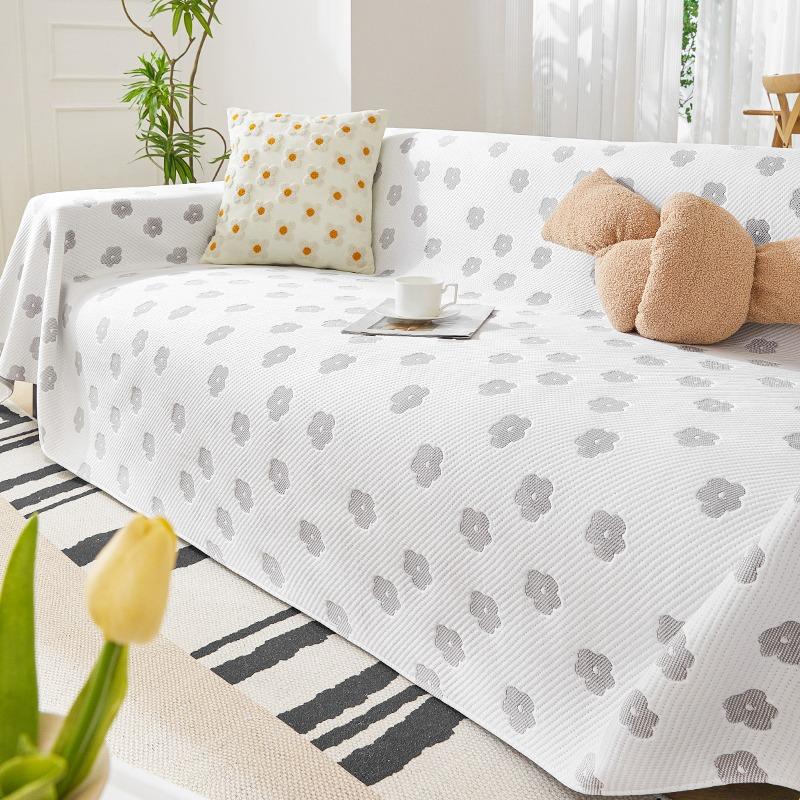 Prosop de canapea din mătase de gheață de vară Husă de canapea anti-zgâriere Husă universală All-inclusive Husă de canapea Leneș dintr-o singură bucată Pânză