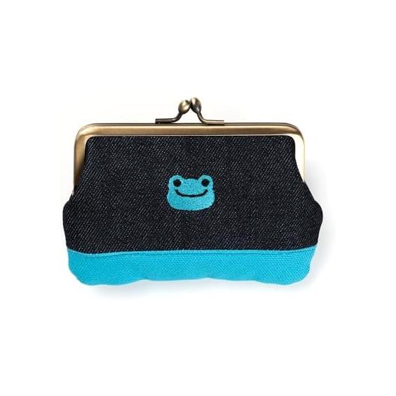 Frog Pickles Okayama Denim Two Tone Gama Opening 3.8 inches (Blue)