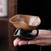 Stylish Ceramic Tea Strainer Artistic Tea Accessory Perfect for Tea Ceremony Enthusiasts Ceramic Durable Desktop Ornament