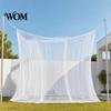Insect Barrier Netting 4 Corners Mosquito Net, Rectangular Mesh, Patio Net Bed Canopies for Outdoor Camping Backyard Picnic Instant Setup