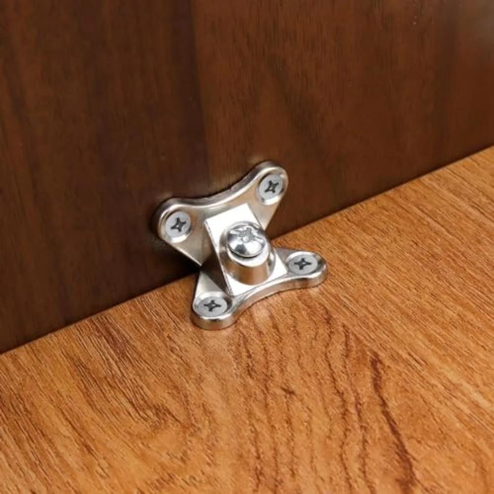 12pcs Heavy Duty Zinc Alloy 90 Degree Removable Corner Braces Nickel Plated Butterfly Corner Brackets For Cabinet & Furniture