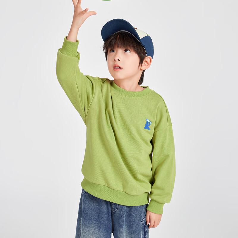 Boys' Casual Crew Neck Long-Sleeve Sweatshirt
