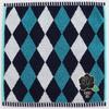 Anna Sui Large Towel Handkerchief with Rose Towel Hand Towel 28cm (approx. 28cm) Appliqué (Blue) Women's Approx. 109307-0010-01