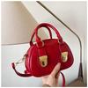 2024 New Arrival Chic Pu Shoulder Pillow Bag For Women Street Style