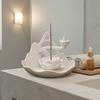 3D Printed 3 In 1 Incense Holder Mountain Lotus Design Backflow Incense Burner  Bedroom