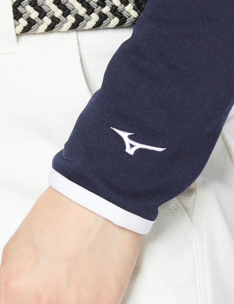 Golfklær Breath Thermo Termisk Rullekragetopp Fuktabsorberende Varmegenererende Materiale Stretch E2MA1732 Dyp Marineblå L [Mizuno] Dame
