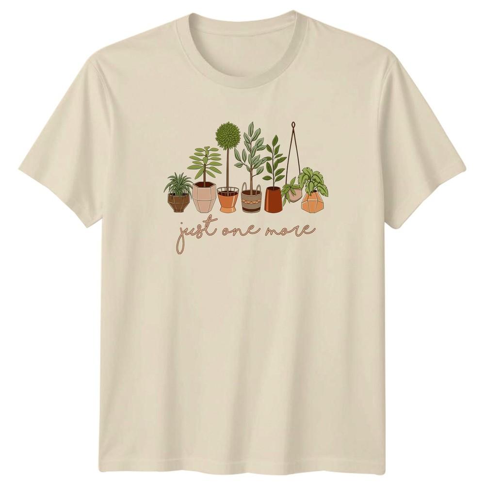 Just One More TShirt Indoor Plants Gardening 2026 Birthday Gift For Him And Her
