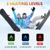 Heated Gloves Liner for Men Women Rechargeable Touchscreen Thermal Arthritis Gloves for Running Cycling Driving Ski Snowboarding