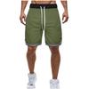 Plus Sizes Trendy Unisex Mesh Basketball Shorts Relaxed Fit Athletic Shorts with Zipper Pockets, Elastic Waist Sporty Shorts for Training & Streetwear