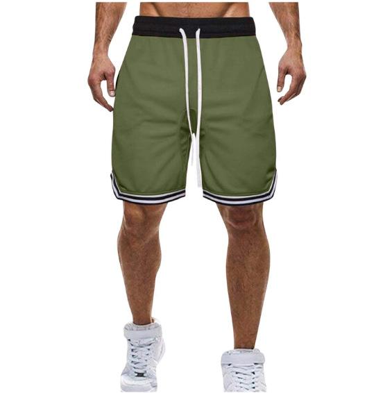 Plus Sizes Trendy Unisex Mesh Basketball Shorts Relaxed Fit Athletic Shorts with Zipper Pockets, Elastic Waist Sporty Shorts for Training & Streetwear