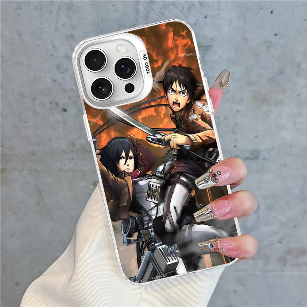 Levi Eren Jaeger Phone Case For IPhone 16 15 14 13 12 11 Pro Max X XR XSMAX 8 7 Plus Matte Shockproof Back Cover
