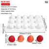 Mousse Cake Mold Silicone Baking Mold Fruit Series Hami Melon Lychee Blueberry Grape Chocolate Mold French Dessert Diy