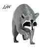 Living Room Ornament 3D Printed Raccoon Figurine, Realistic Animal Statue, Decorative Desktop Modern Figurine Decor for Home Bedroom And Office Table