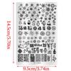 Fashion Nail Art Tool Nail Stampin Plate Offering Comfort and Styles Suitable For Both Casual And Festival Occasion