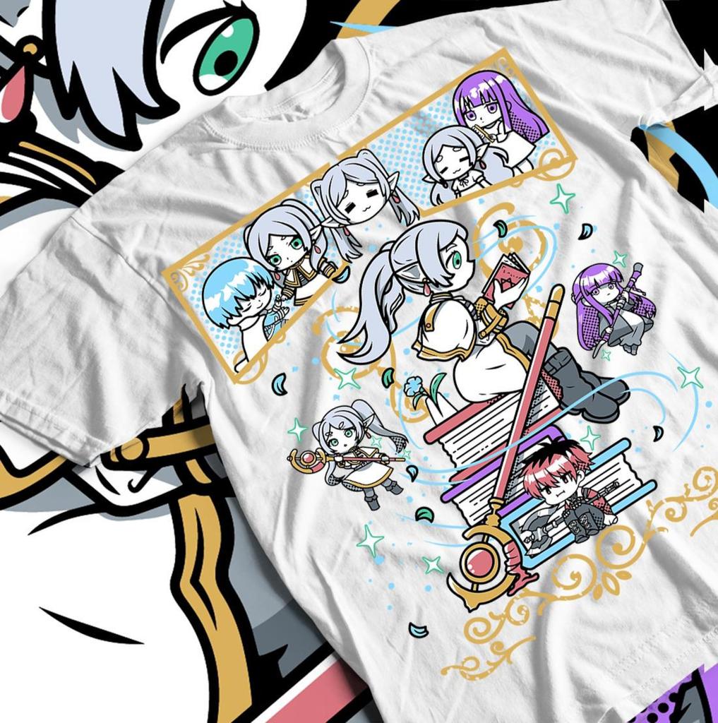 chibifrieren T shirt, Anime Graphic Tee, Anime Lover Gift, Unisex T shirt, Gift for Him, Anime Fashion Shirt, Japanese Streetwear